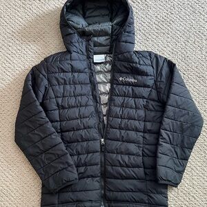 Columbia Black Omni Tech Coat